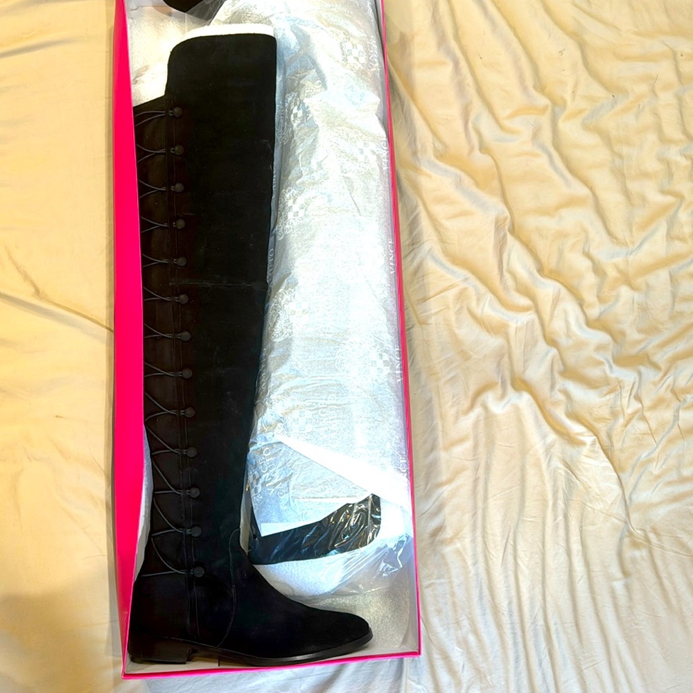 Vince Camuto suede over the knee boots